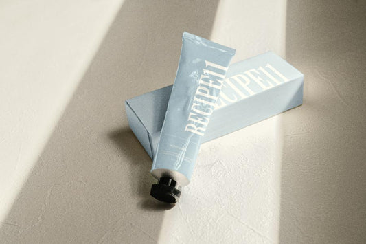 Recipe11 Tube and Box 01 Photo Mockup