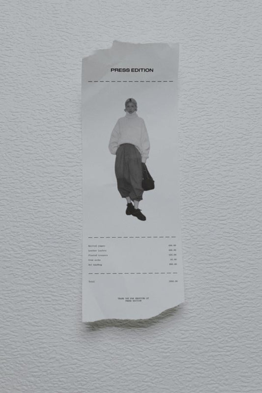 Paper 01 Receipt 02 Photo Mockup