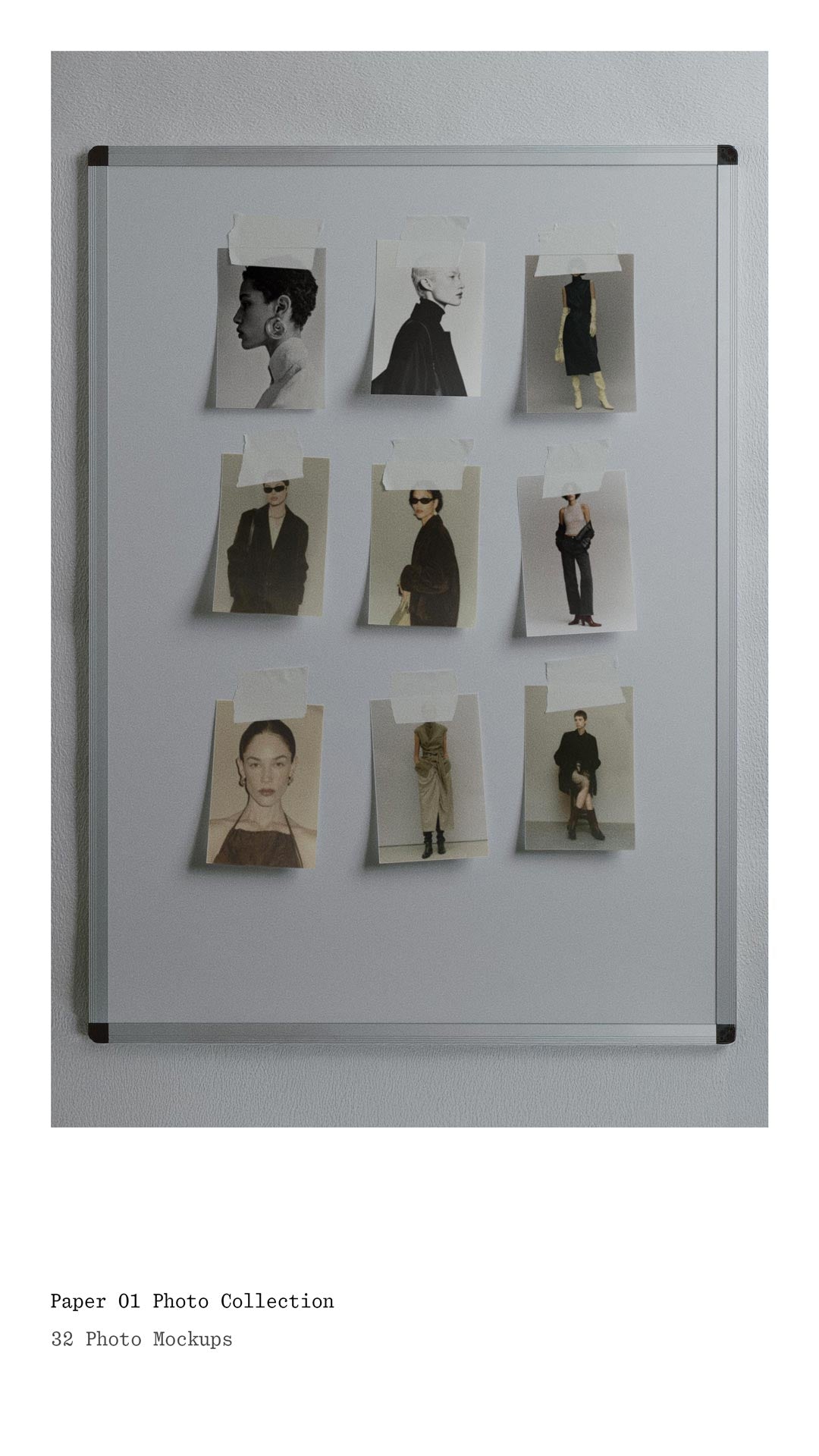 Paper 01 Photo Collection - 32 Photo Mockups