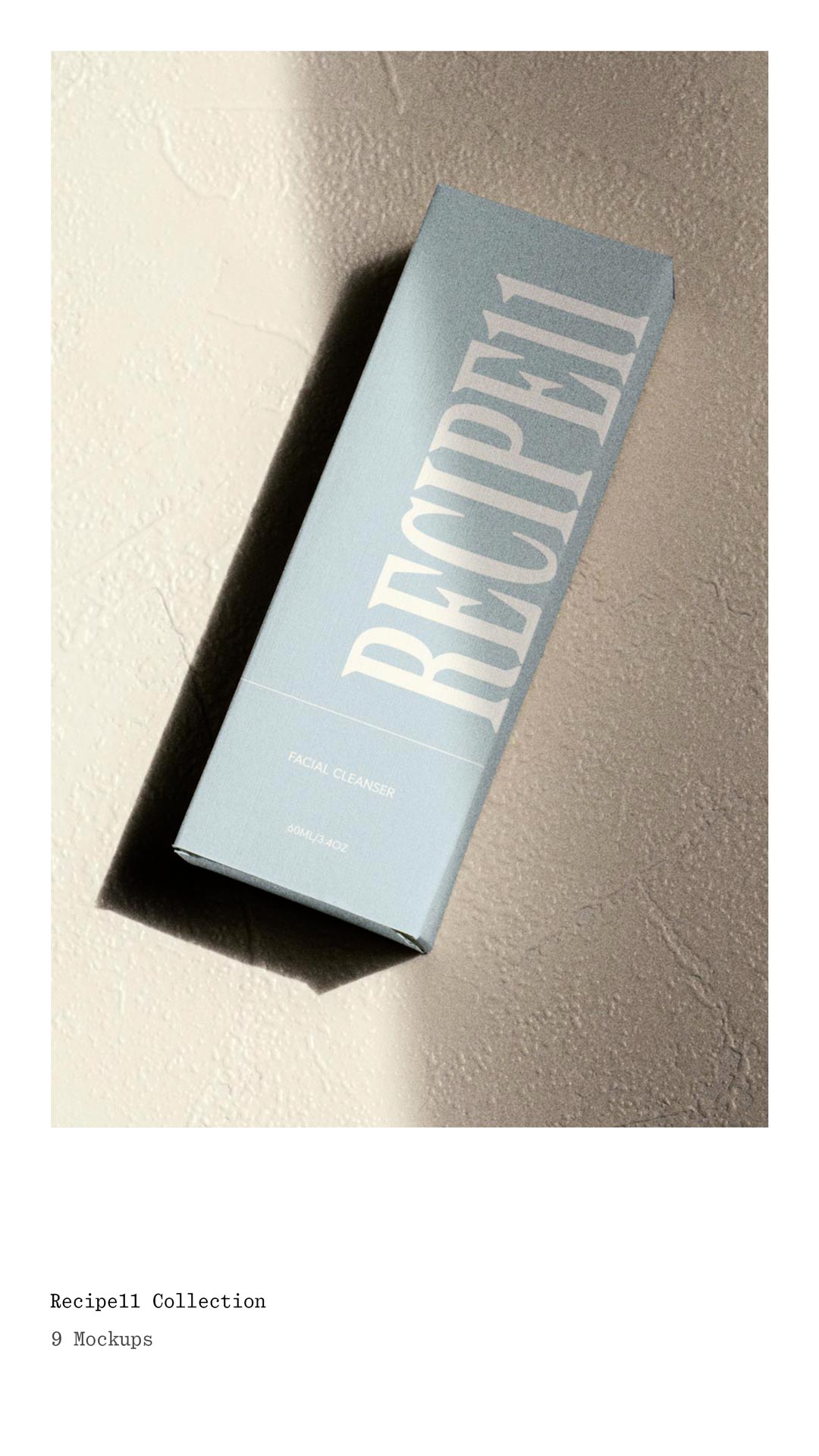 Recipe11 Collection - 9 Skincare Mockups